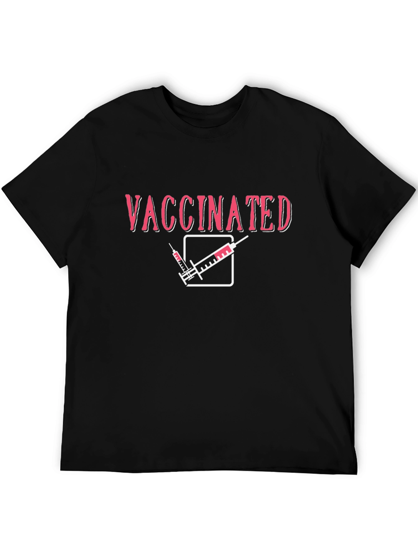 Vaccinated T-Shirt: Show Your Status!