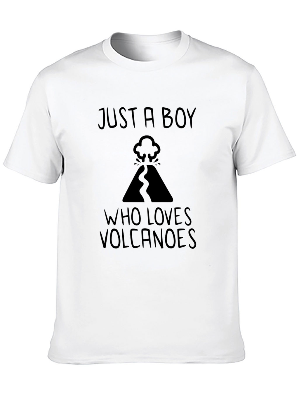 Volcano Lover T-Shirt - Just a Boy Design