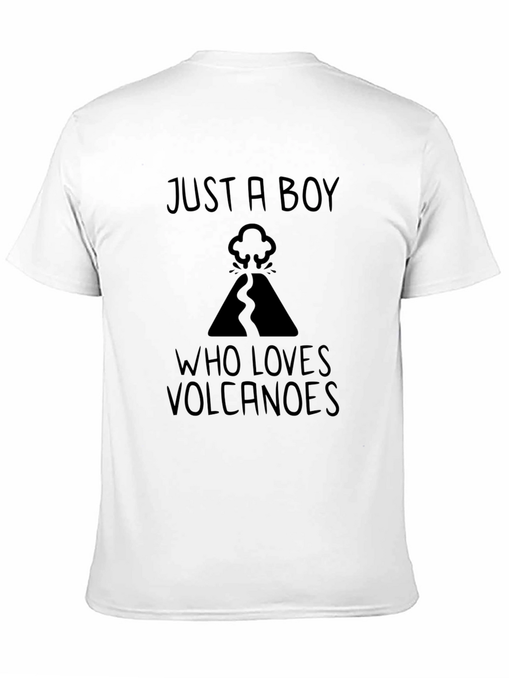 Volcano Lover T-Shirt - Just a Boy Design