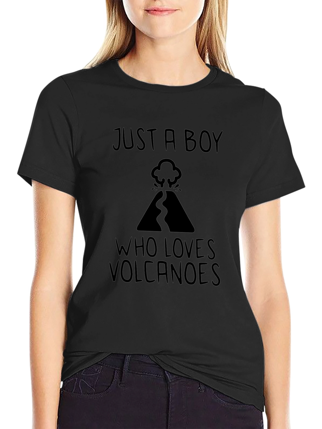 Volcano Lover T-Shirt - Just a Boy Design