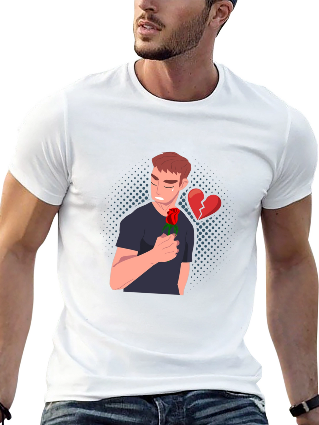 Sad Romance Graphic T-Shirt