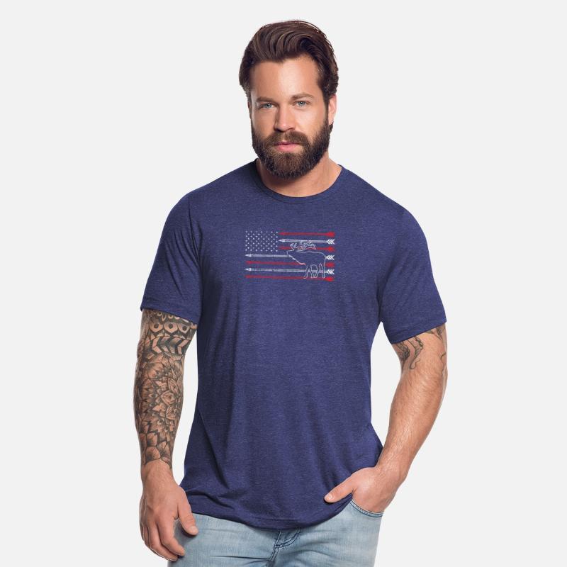 American Flag Elk Hunting Shirt - Crossbow Hunting