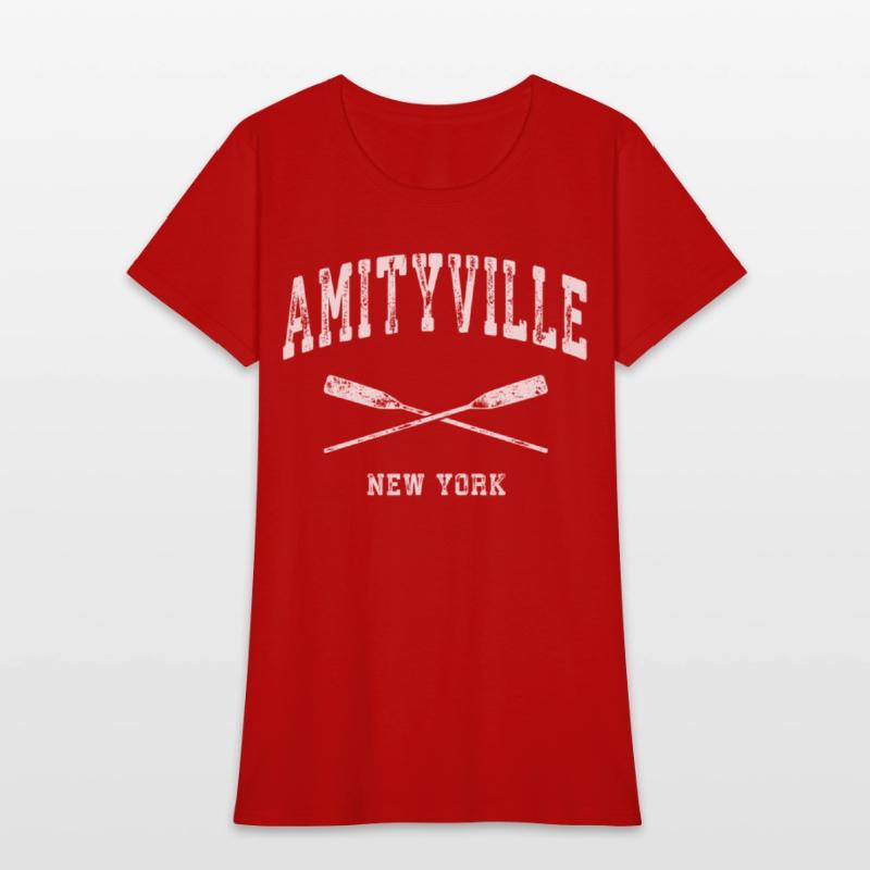 Amityville New York Nautical Crossed Oars