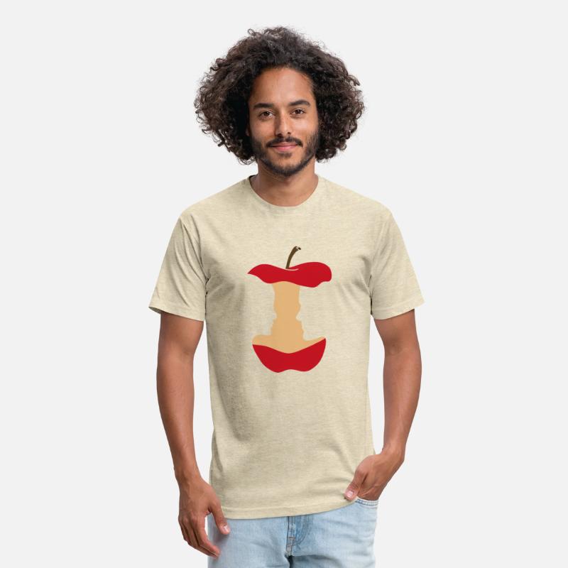 An apple or two kissing faces in this Fun Optical
