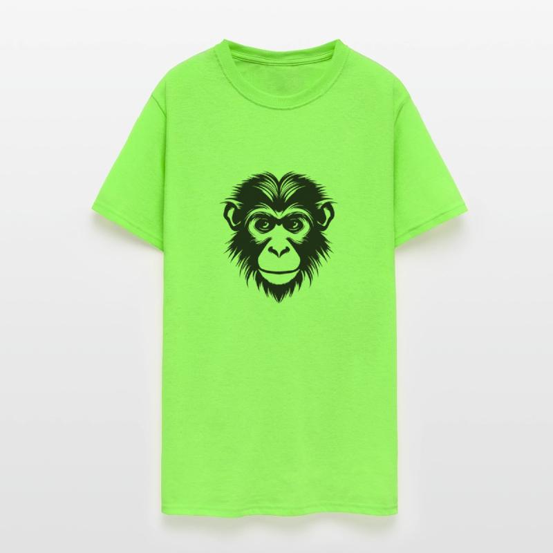 Ape Face Apes Apelike Jungle Primate