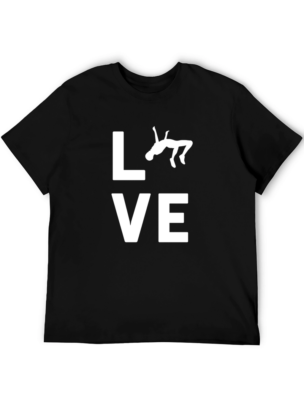Love Gymnastics T-Shirt - Black Cotton Tee