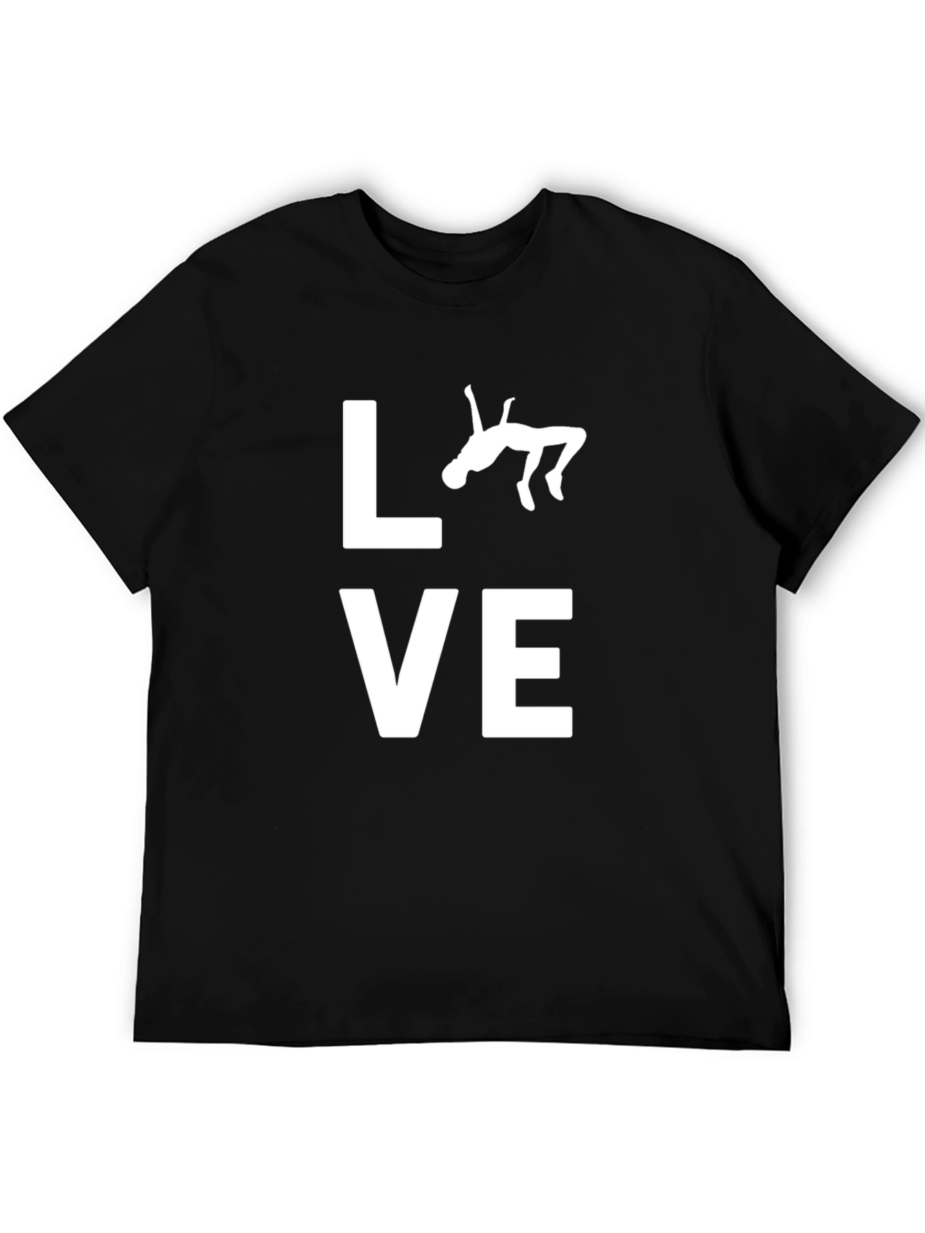 Love Gymnastics T-Shirt - Black Cotton Tee