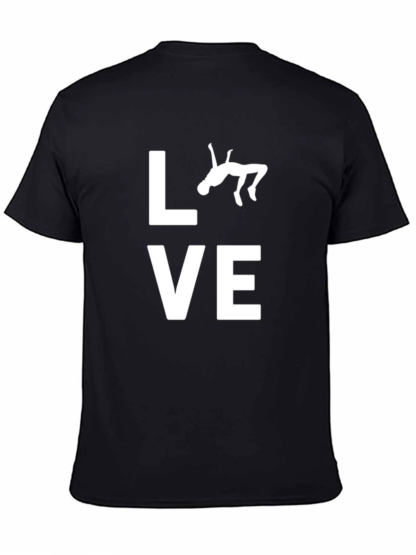 Love Gymnastics T-Shirt - Black Cotton Tee