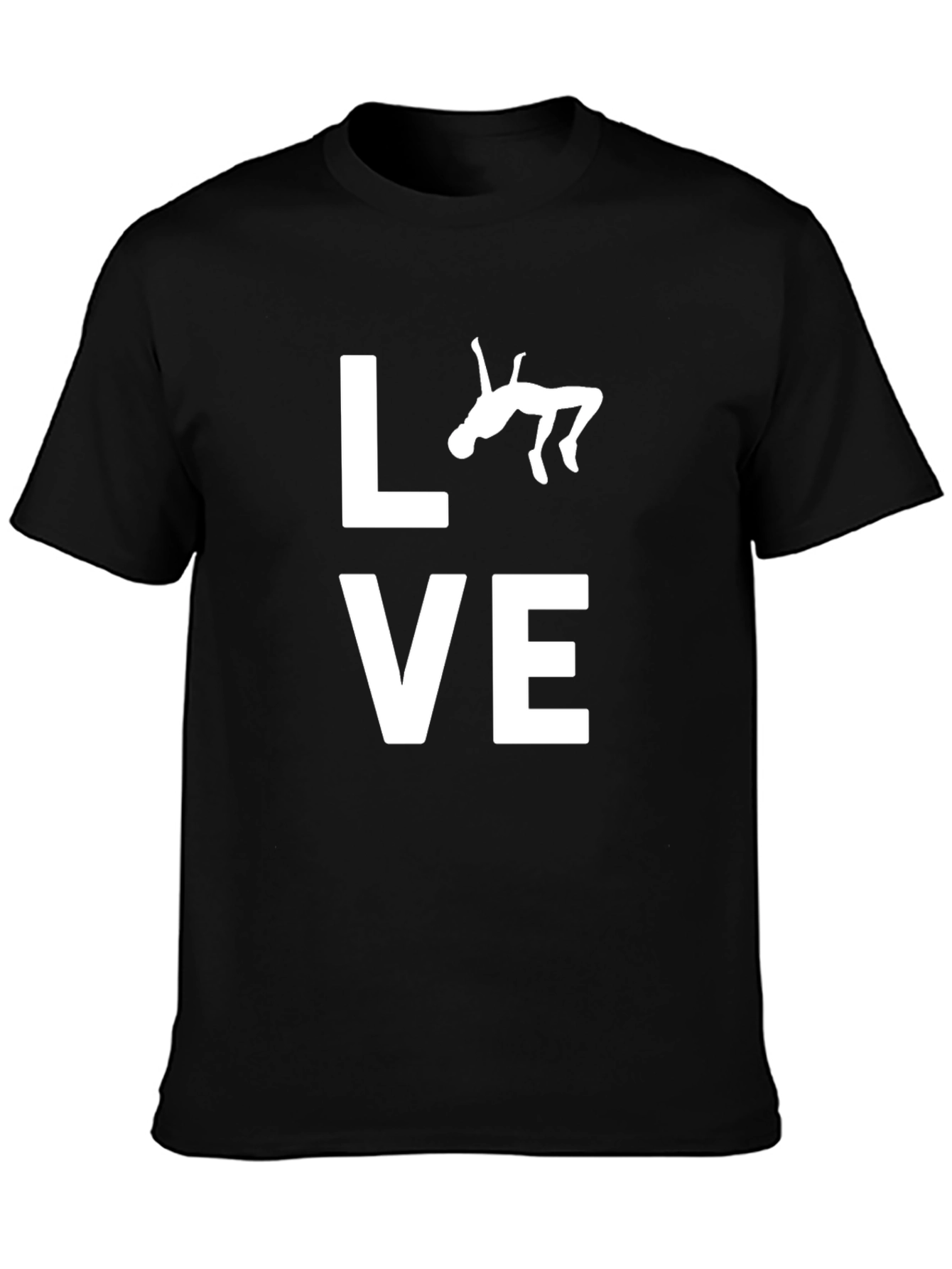 Love Gymnastics T-Shirt - Black Cotton Tee