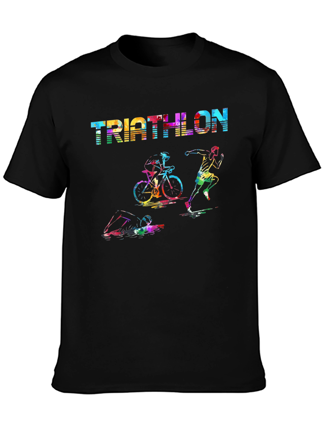 Triathlon Graphic T-Shirt