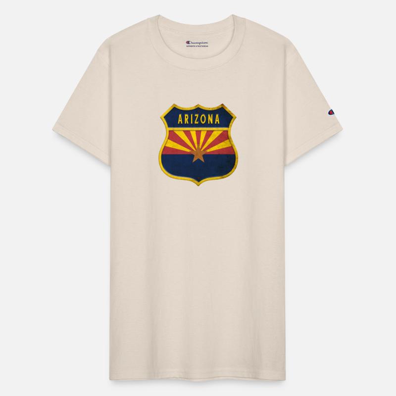 Arizona flags crest design