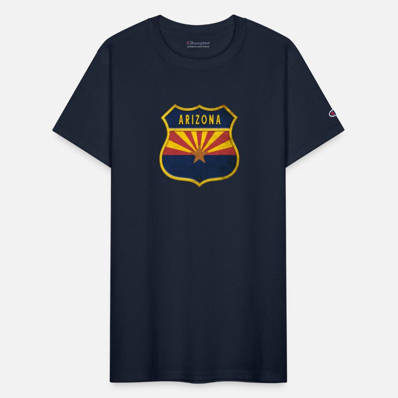 Arizona flags crest design