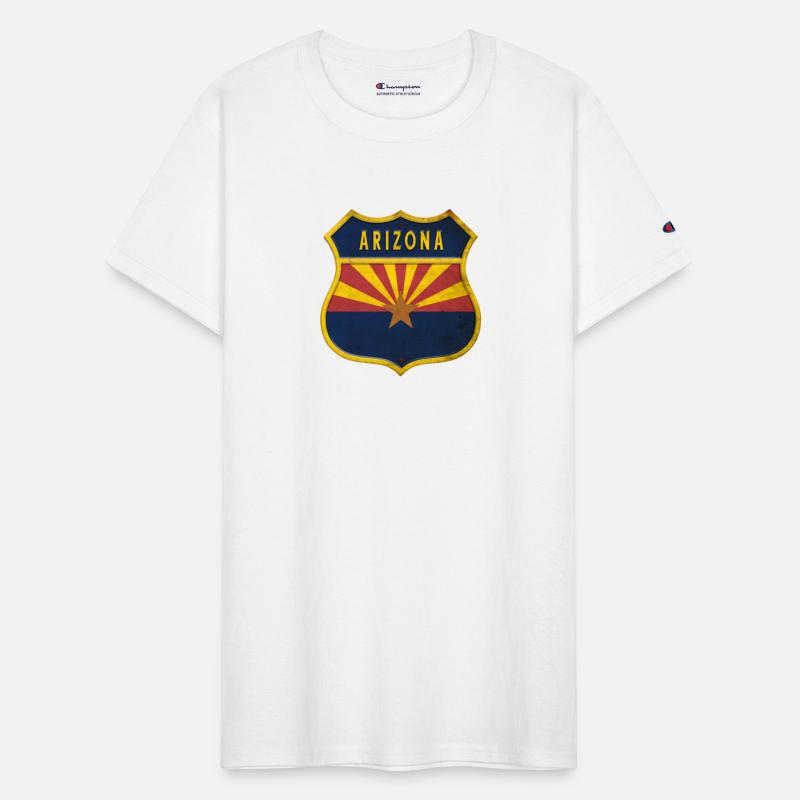 Arizona flags crest design