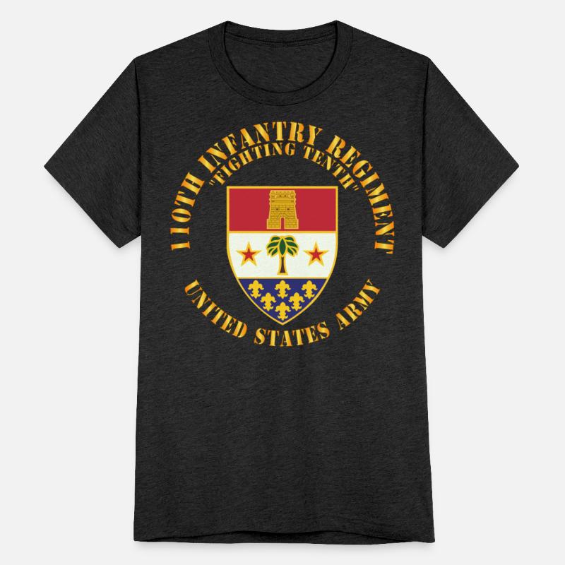 Army 110th Infantry Regiment Fighting Tenth DUI X