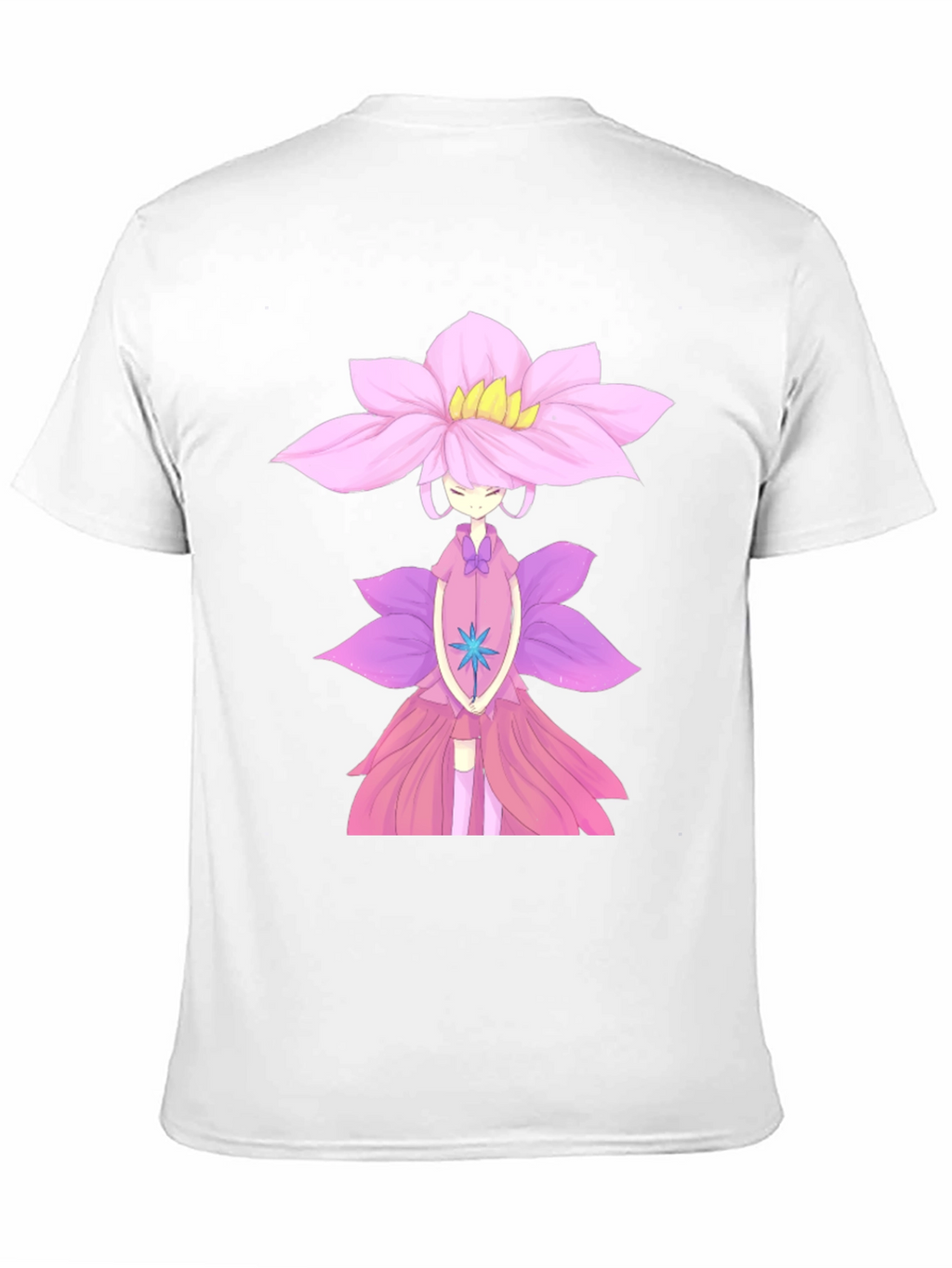Floral Anime T-Shirt