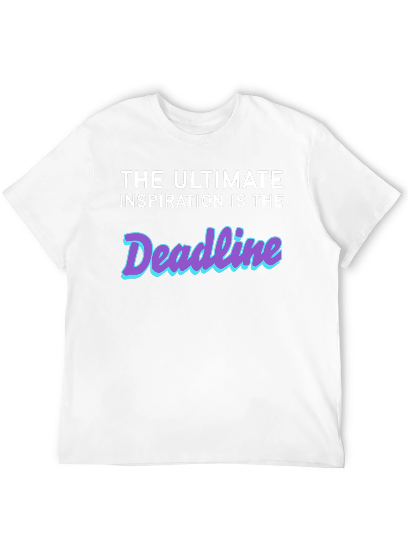 Deadline Inspiration Black Graphic Tee