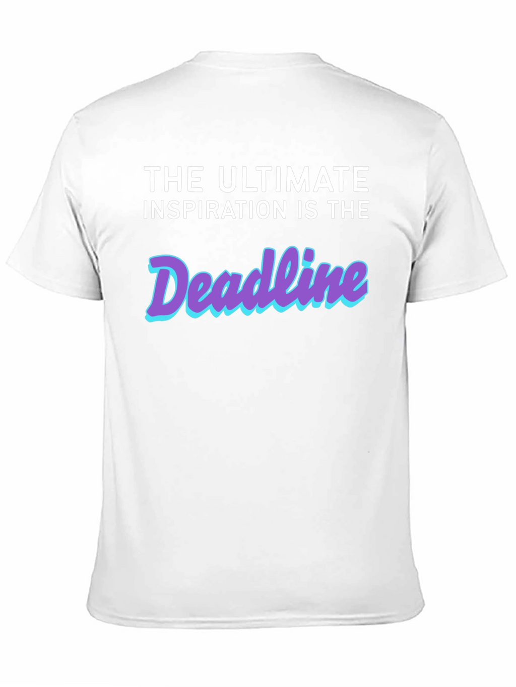 Deadline Inspiration Black Graphic Tee