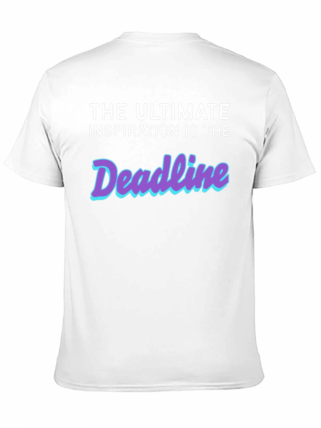 Deadline Inspiration Black Graphic Tee