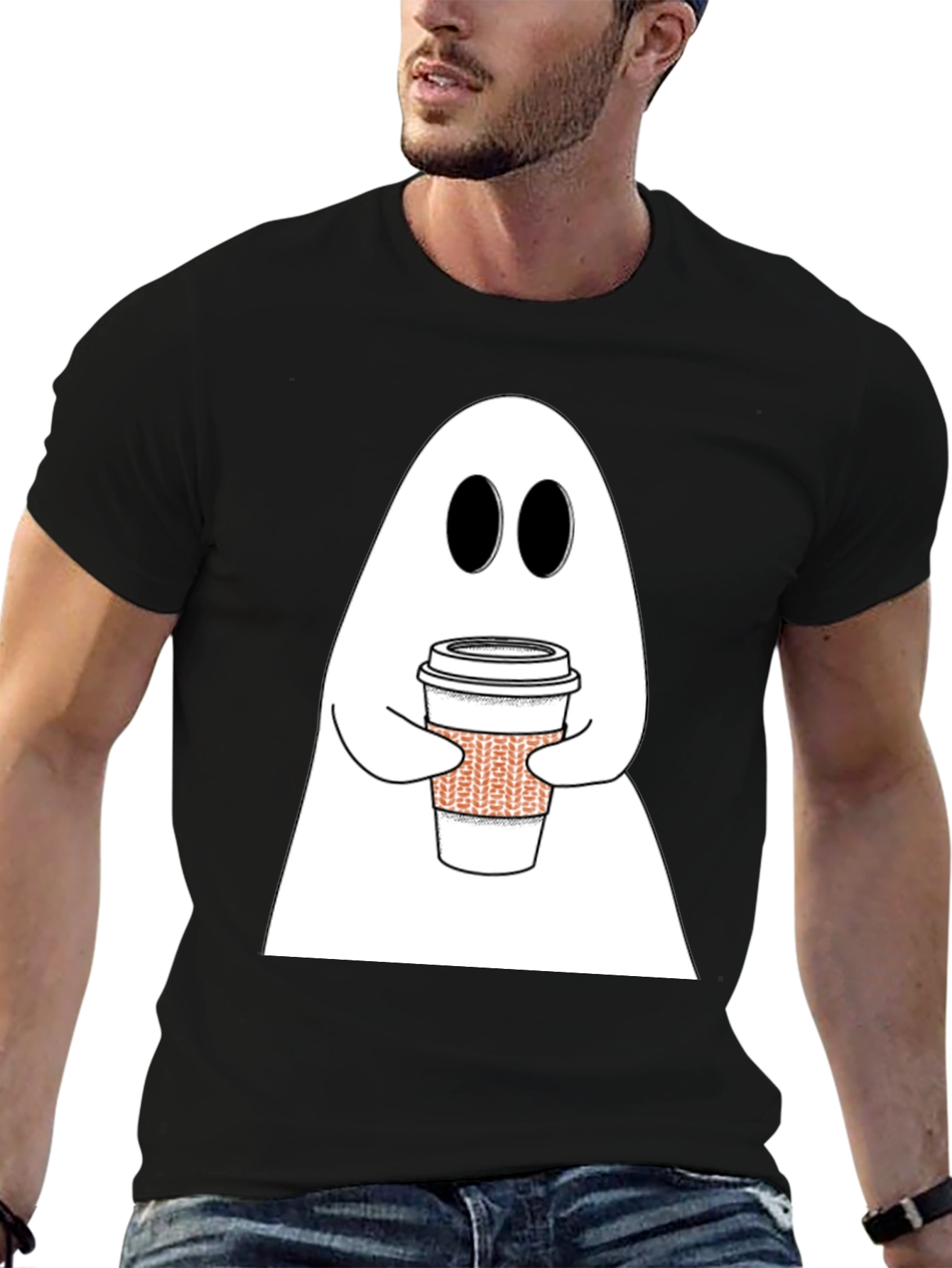 Coffee Ghost Graphic Tee
