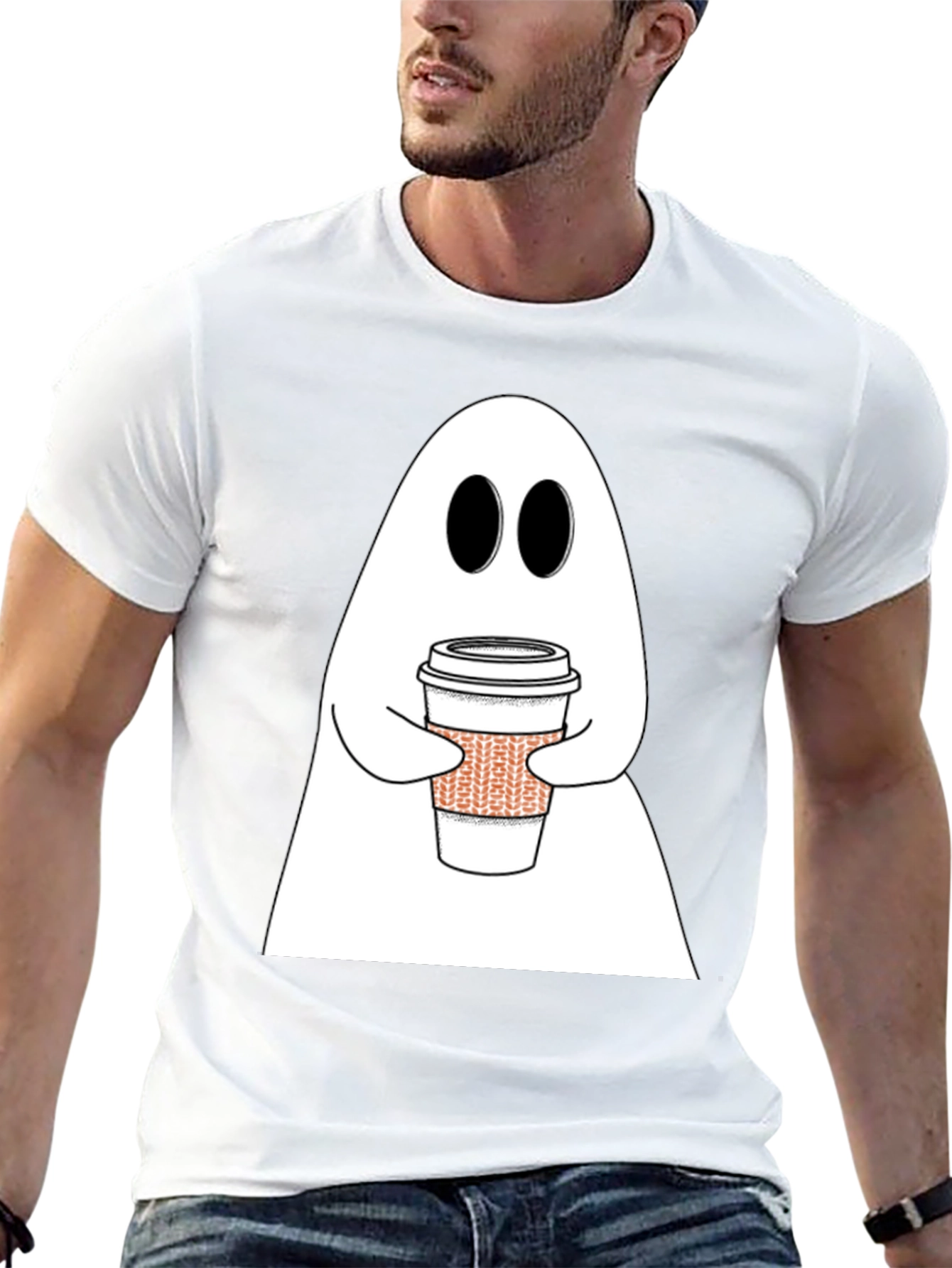 Coffee Ghost Graphic Tee