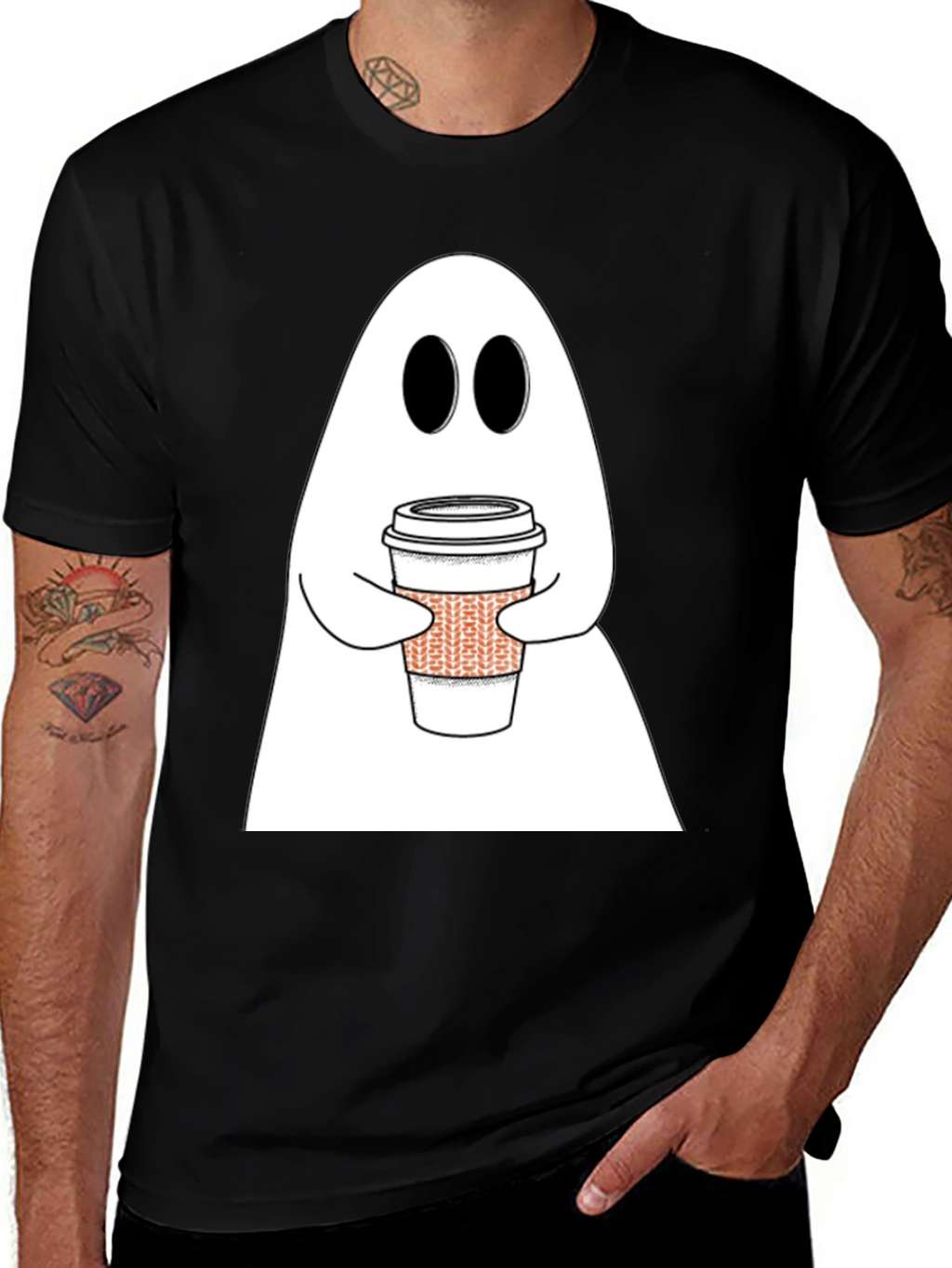 Coffee Ghost Graphic Tee