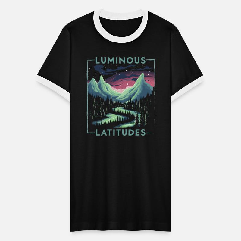 Aurora Borealis Dark Sky Nature Light Display