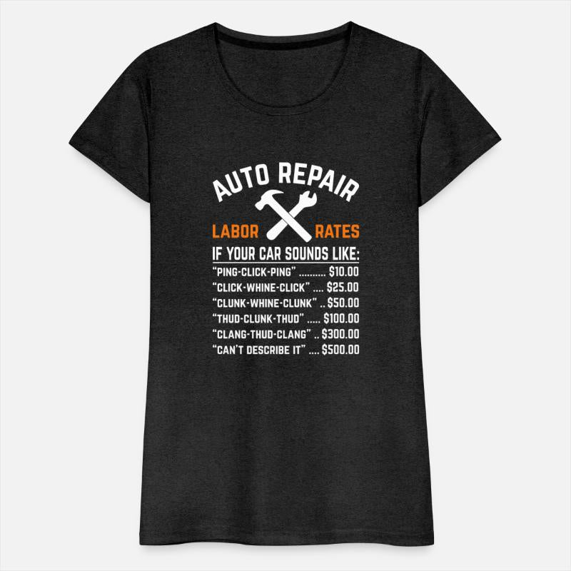 AUTO REPAIR LABOR RATES IF YOUR CAR SOUNDS LIKE