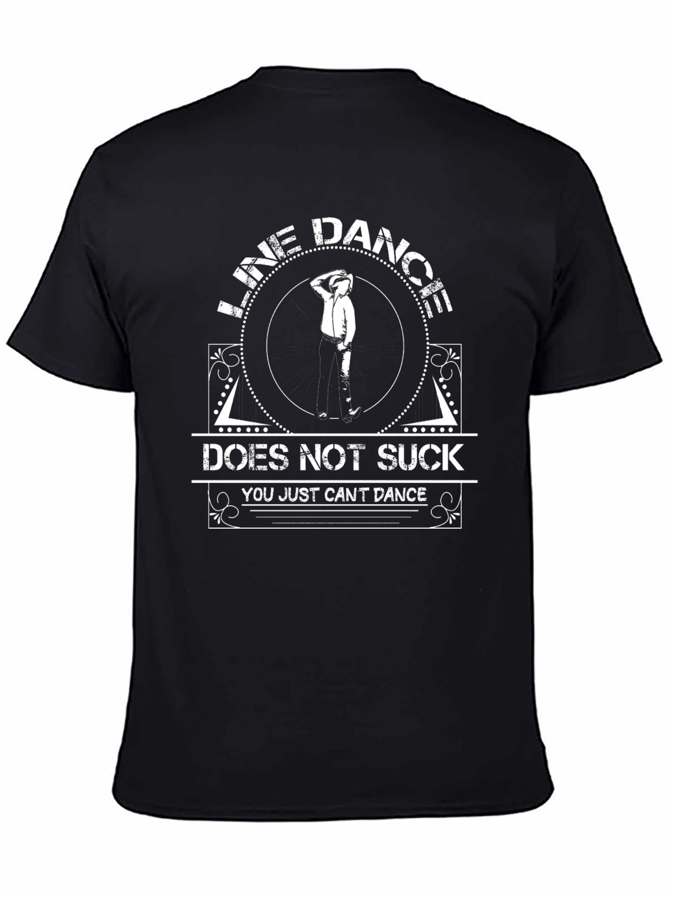 Line Dance Graphic T-Shirt - Does Not Suck!