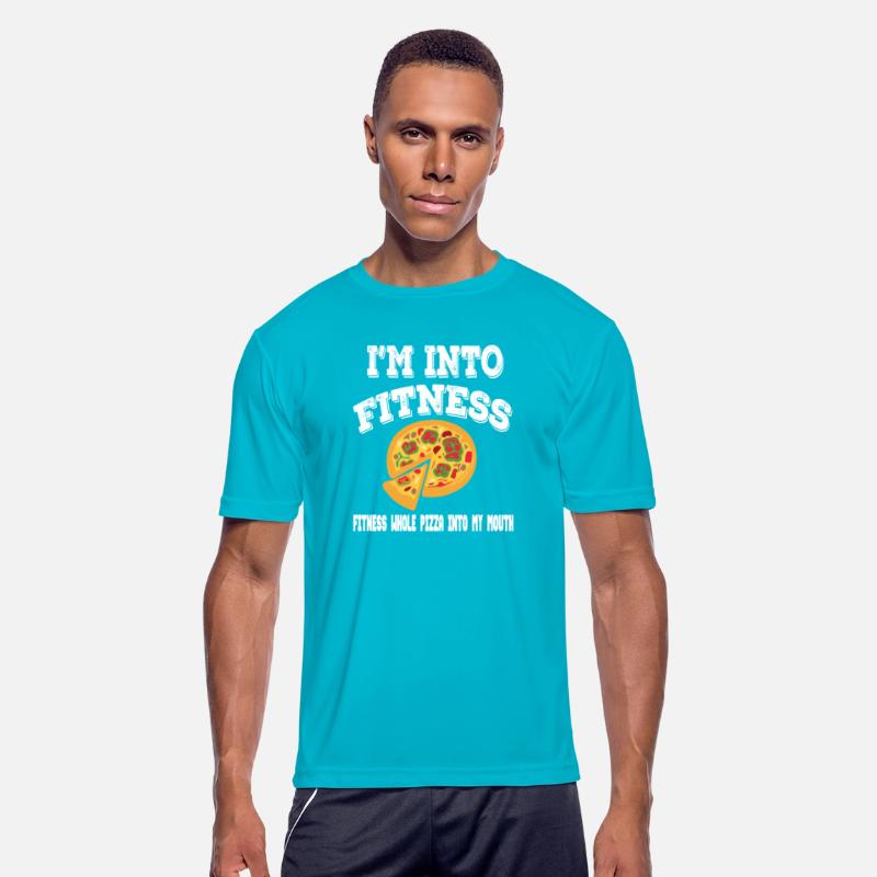 Awesome & Trendy Tshirt Designs FITNESS PIZZA