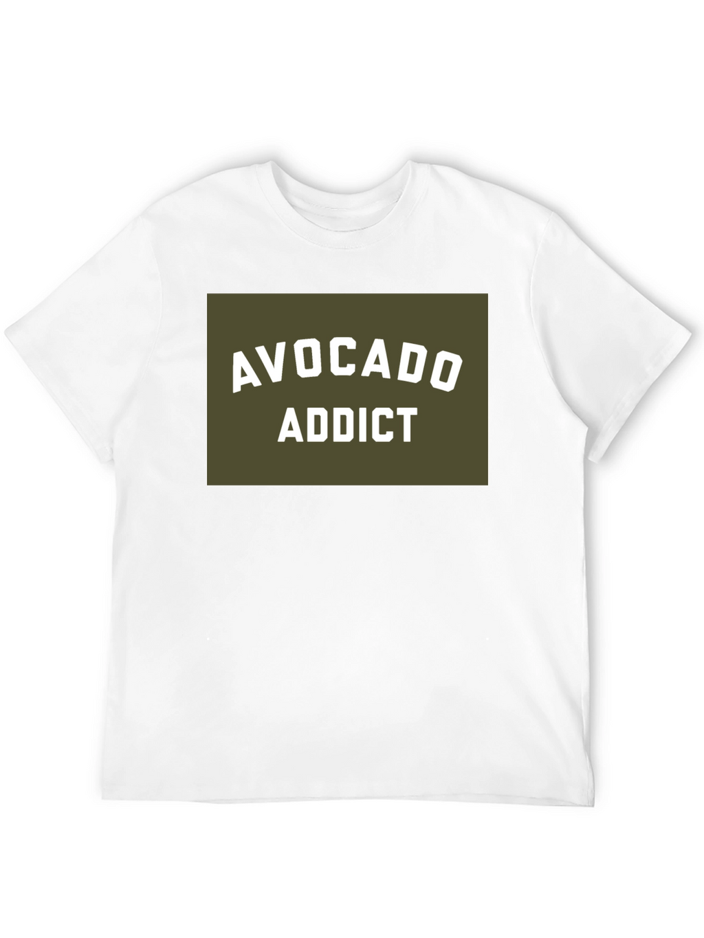 Avocado Addict Graphic T-Shirt - Black
