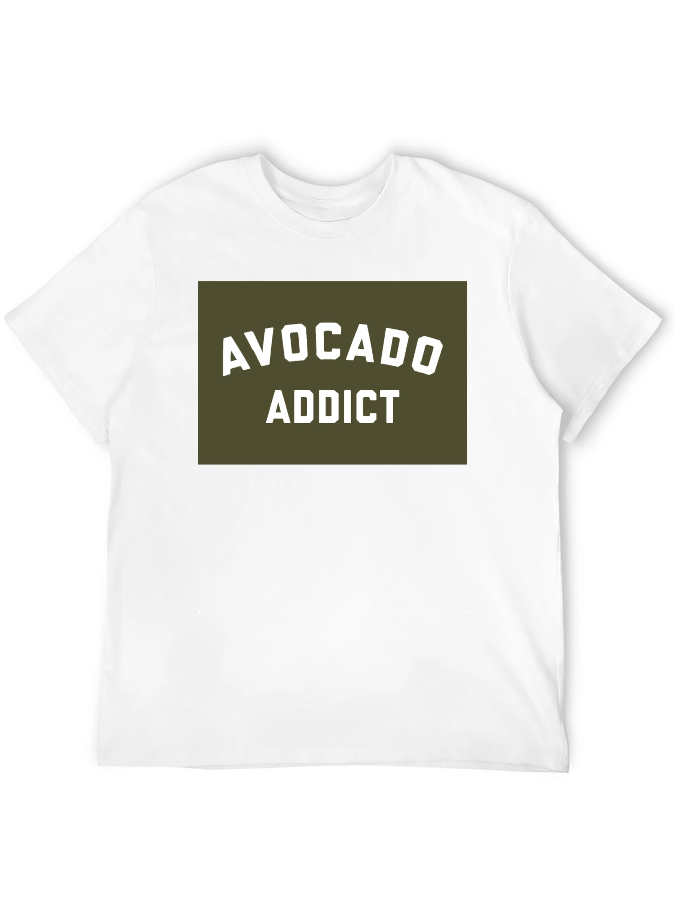 Avocado Addict Graphic T-Shirt - Black