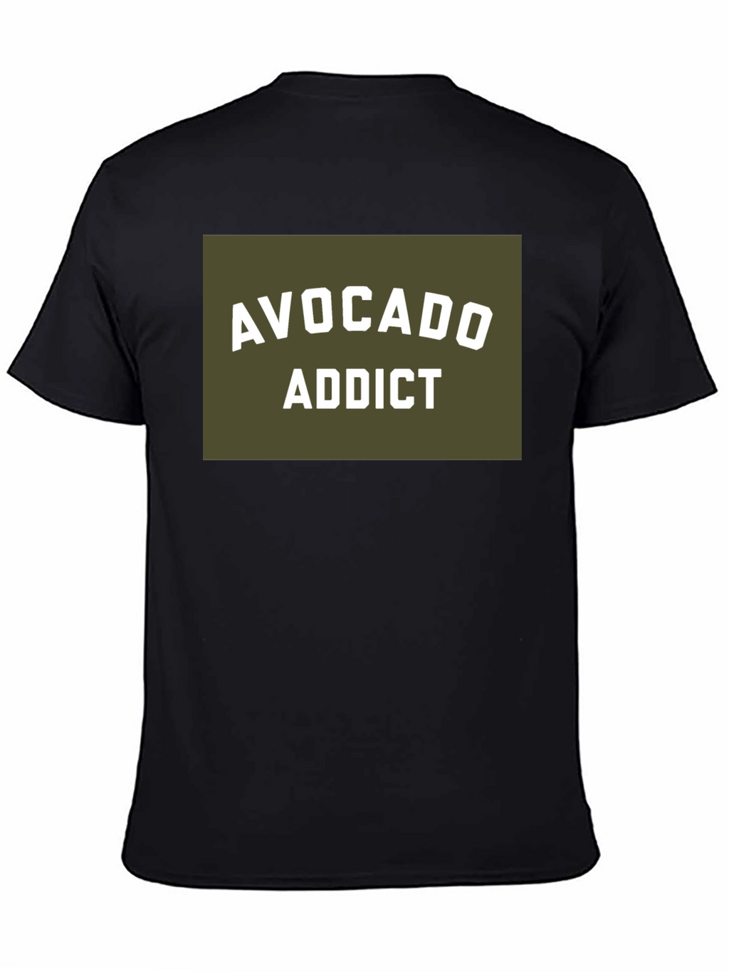 Avocado Addict Graphic T-Shirt - Black