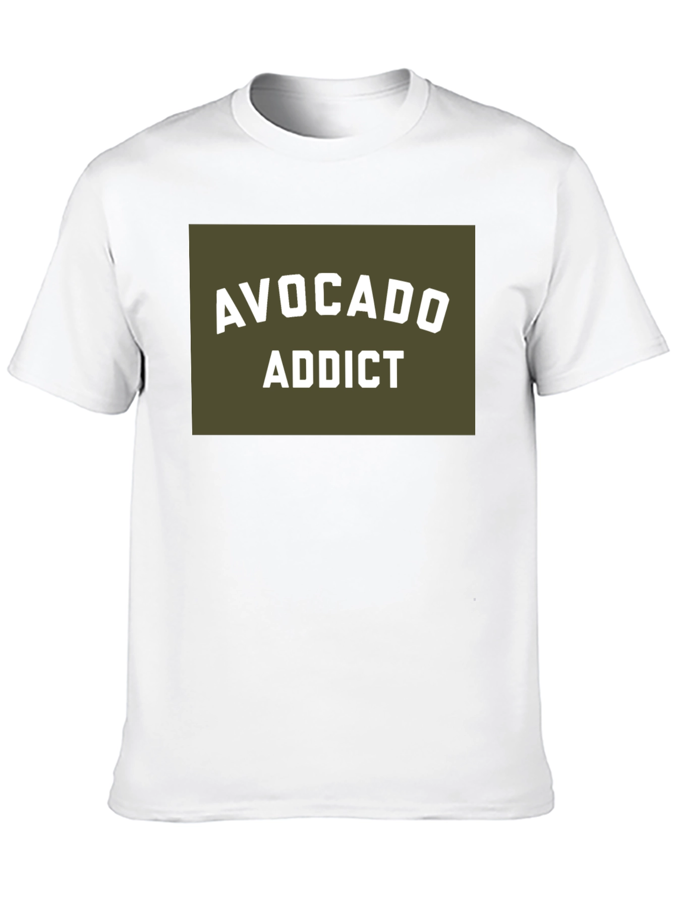 Avocado Addict Graphic T-Shirt - Black