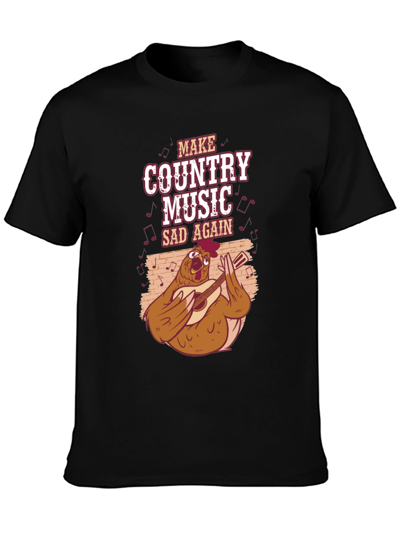 Country Music Chicken T-Shirt - Unisex