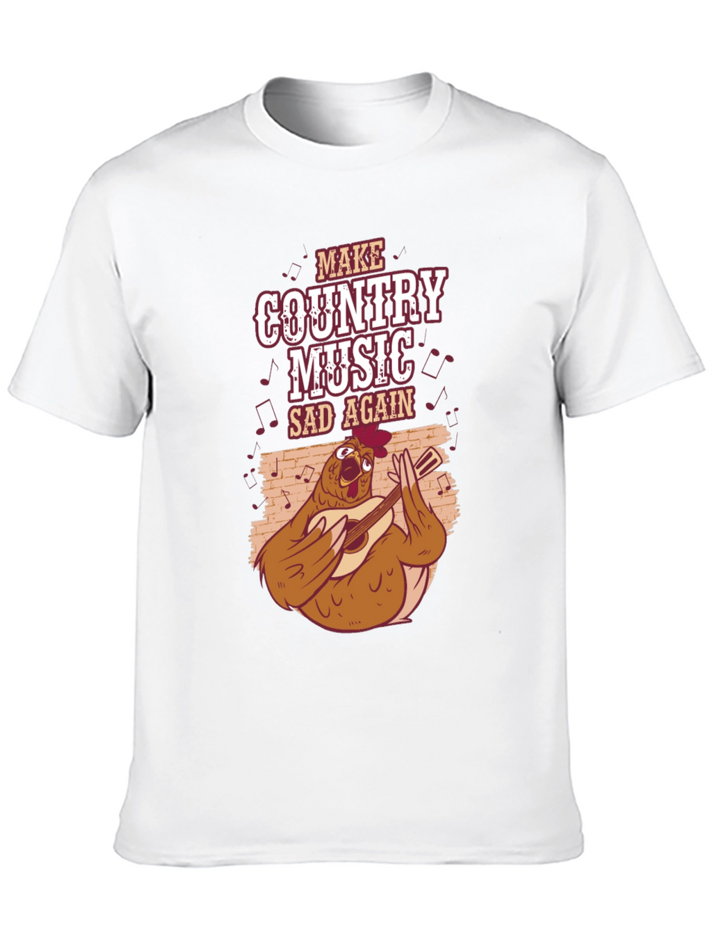 Country Music Chicken T-Shirt - Unisex