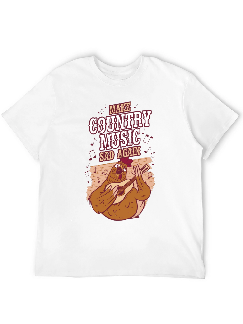 Country Music Chicken T-Shirt - Unisex