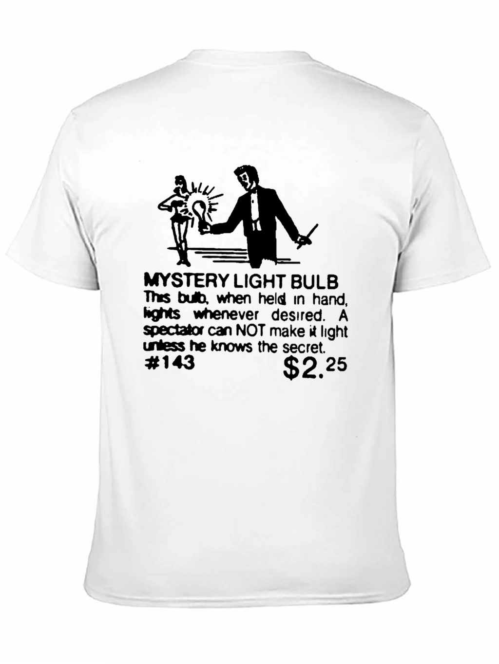 Mystery Light Bulb Graphic T-Shirt