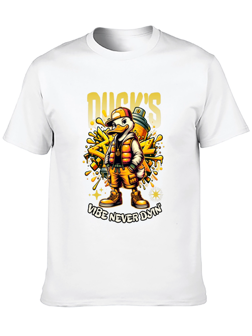 Ducks Vibe Never Dyin Graphic T-Shirt