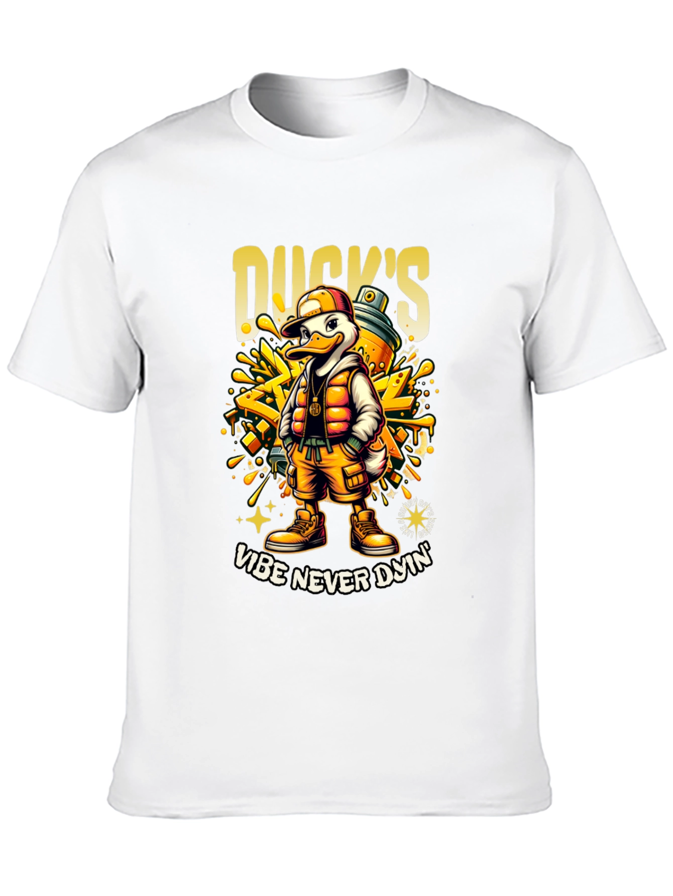 Ducks Vibe Never Dyin Graphic T-Shirt