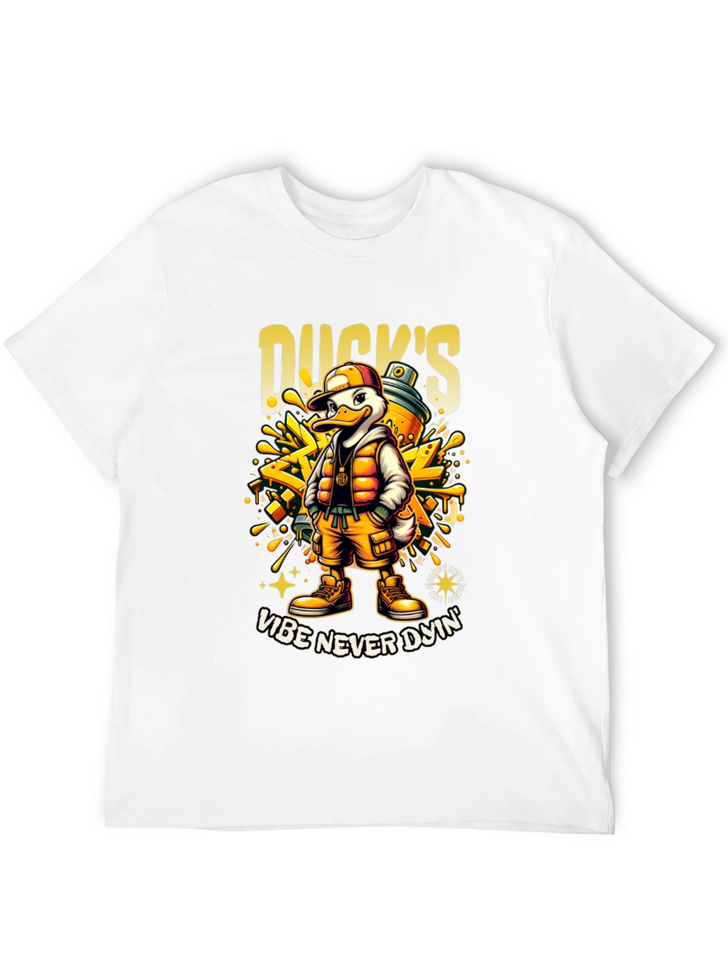 Ducks Vibe Never Dyin Graphic T-Shirt