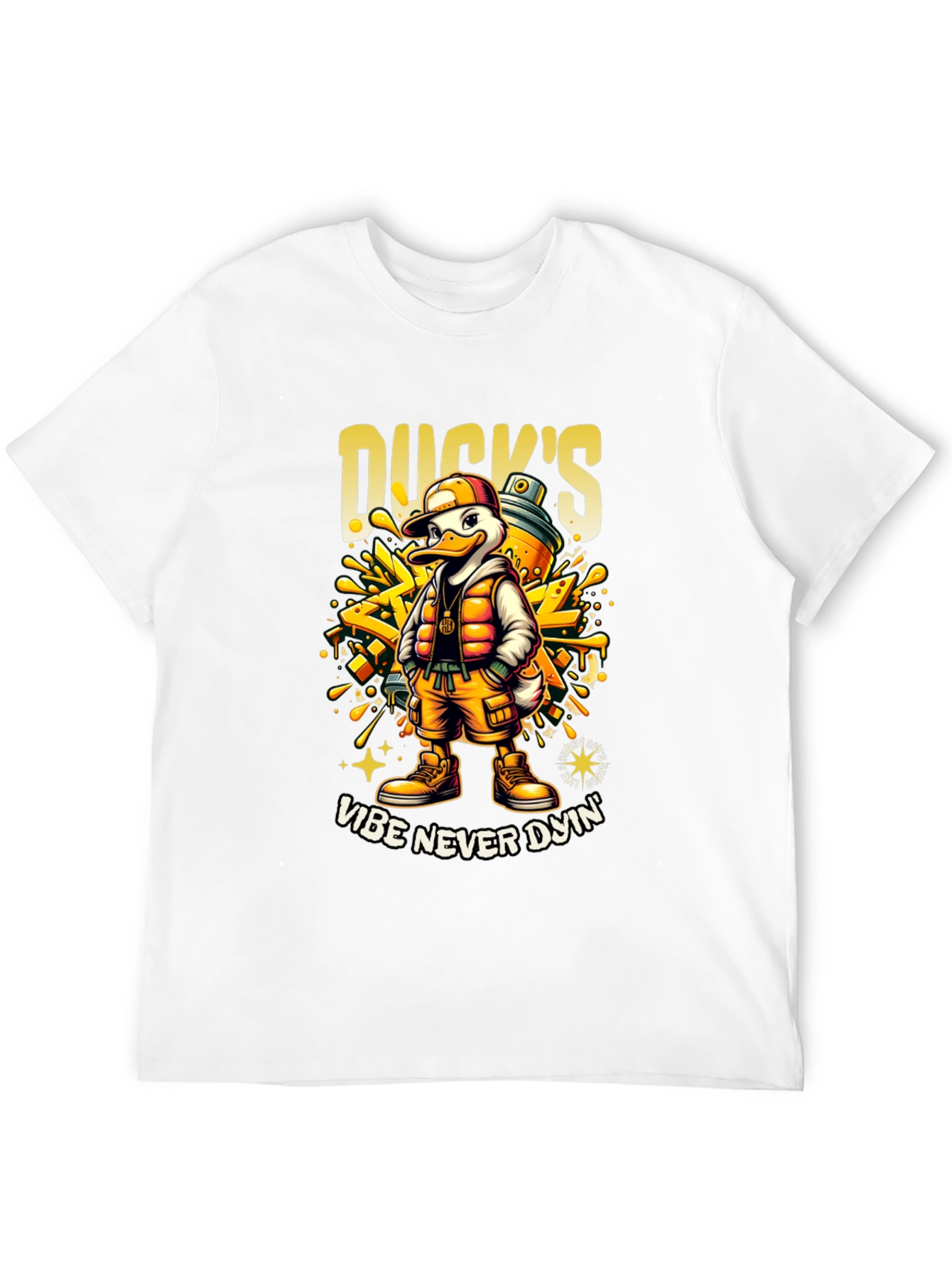 Ducks Vibe Never Dyin Graphic T-Shirt