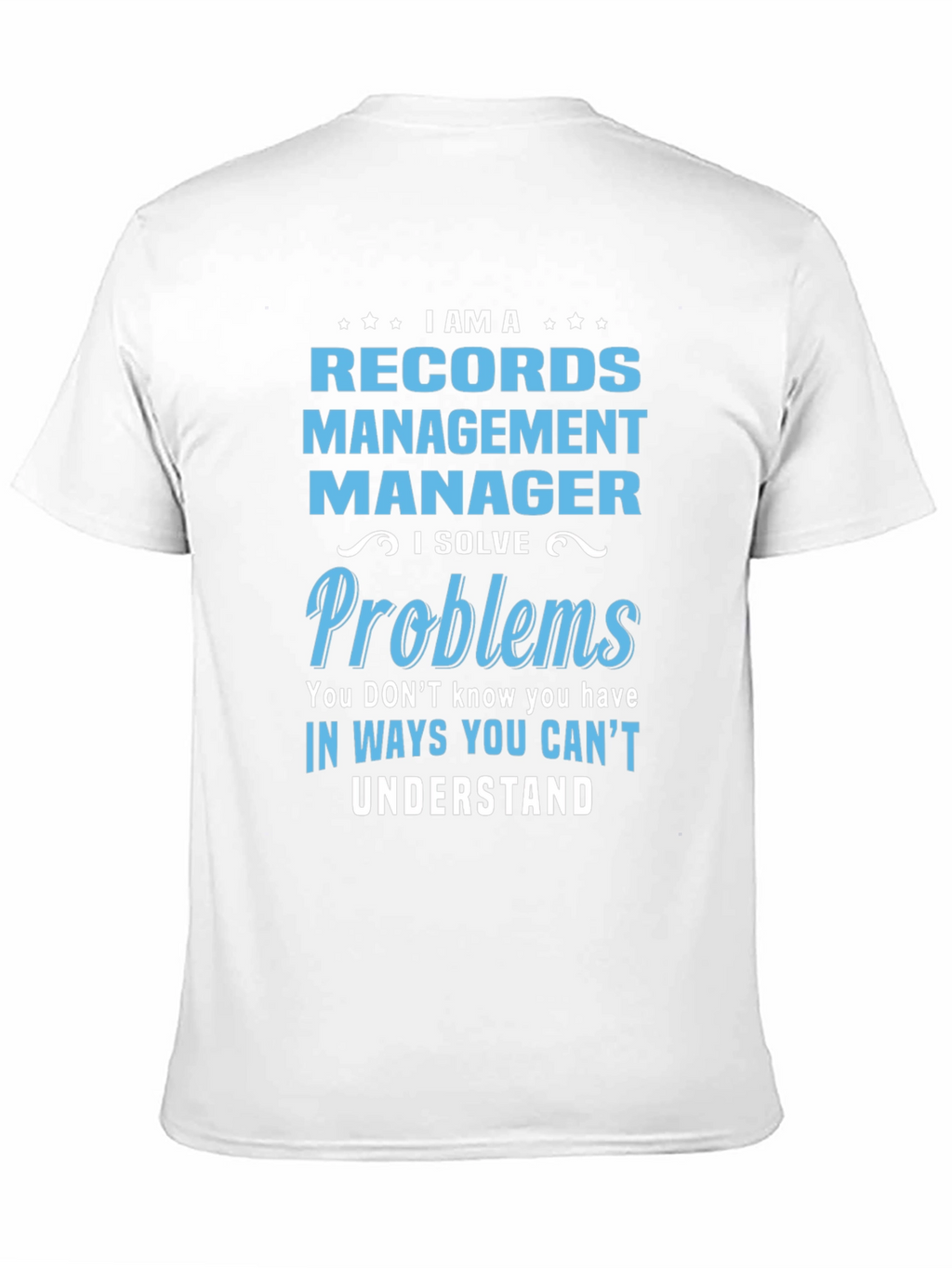 Records Management Manager T-Shirt