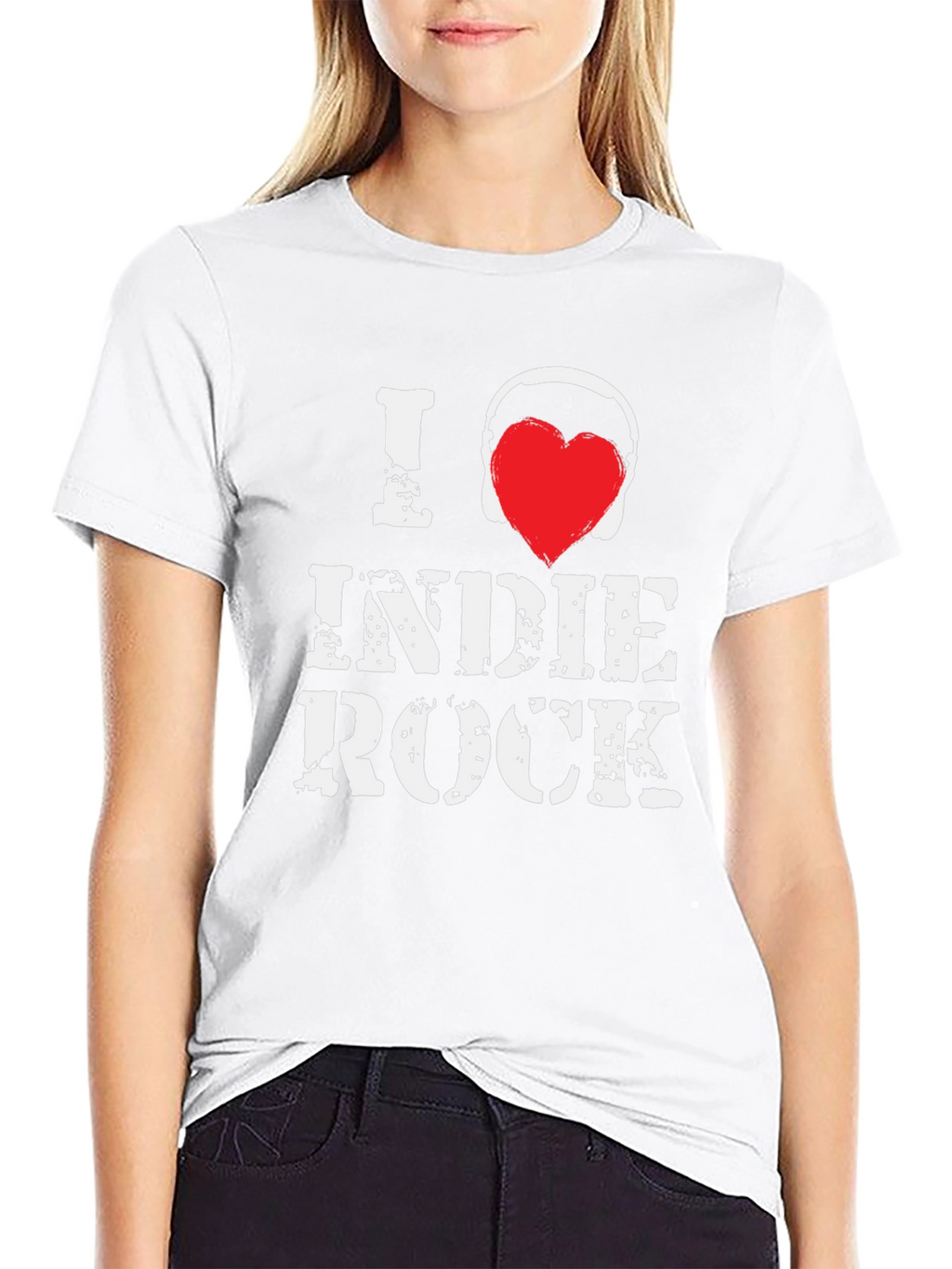 I Love Indie Rock Graphic T-Shirt