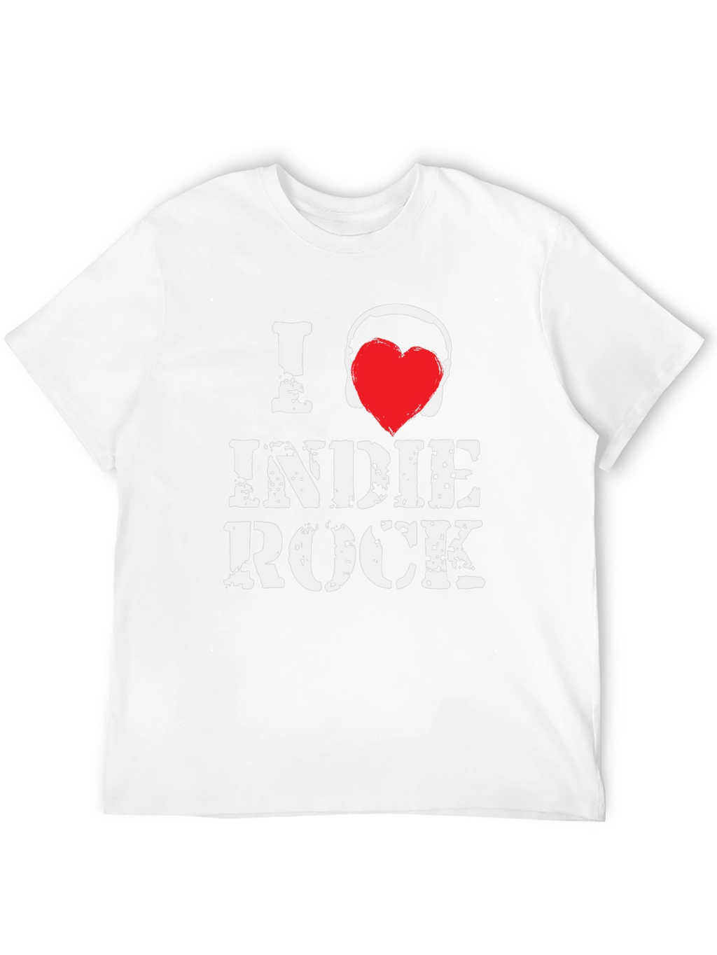I Love Indie Rock Graphic T-Shirt
