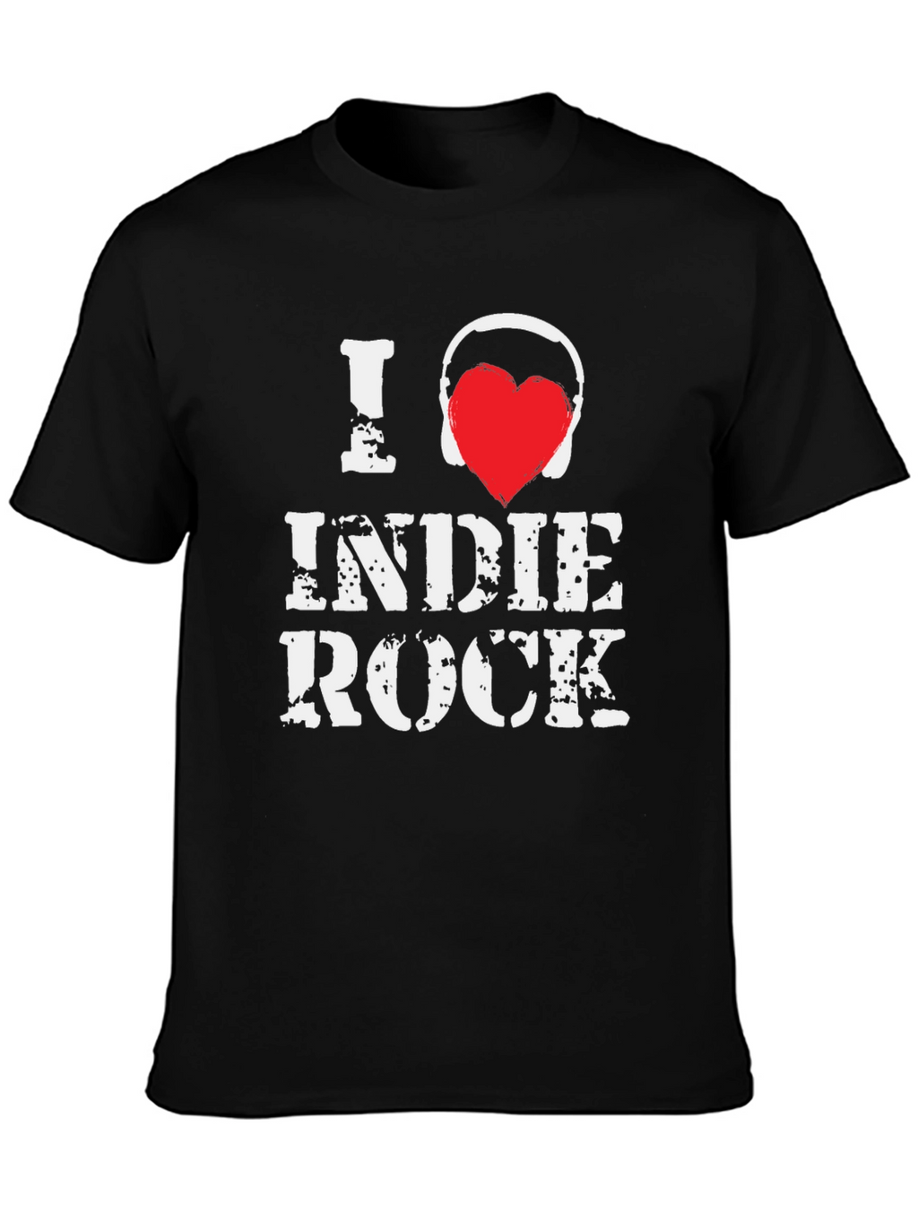 I Love Indie Rock Graphic T-Shirt