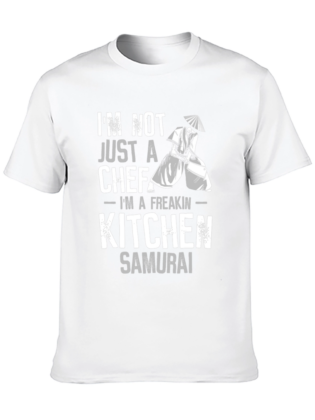 Kitchen Samurai Chef Graphic T-Shirt - Black