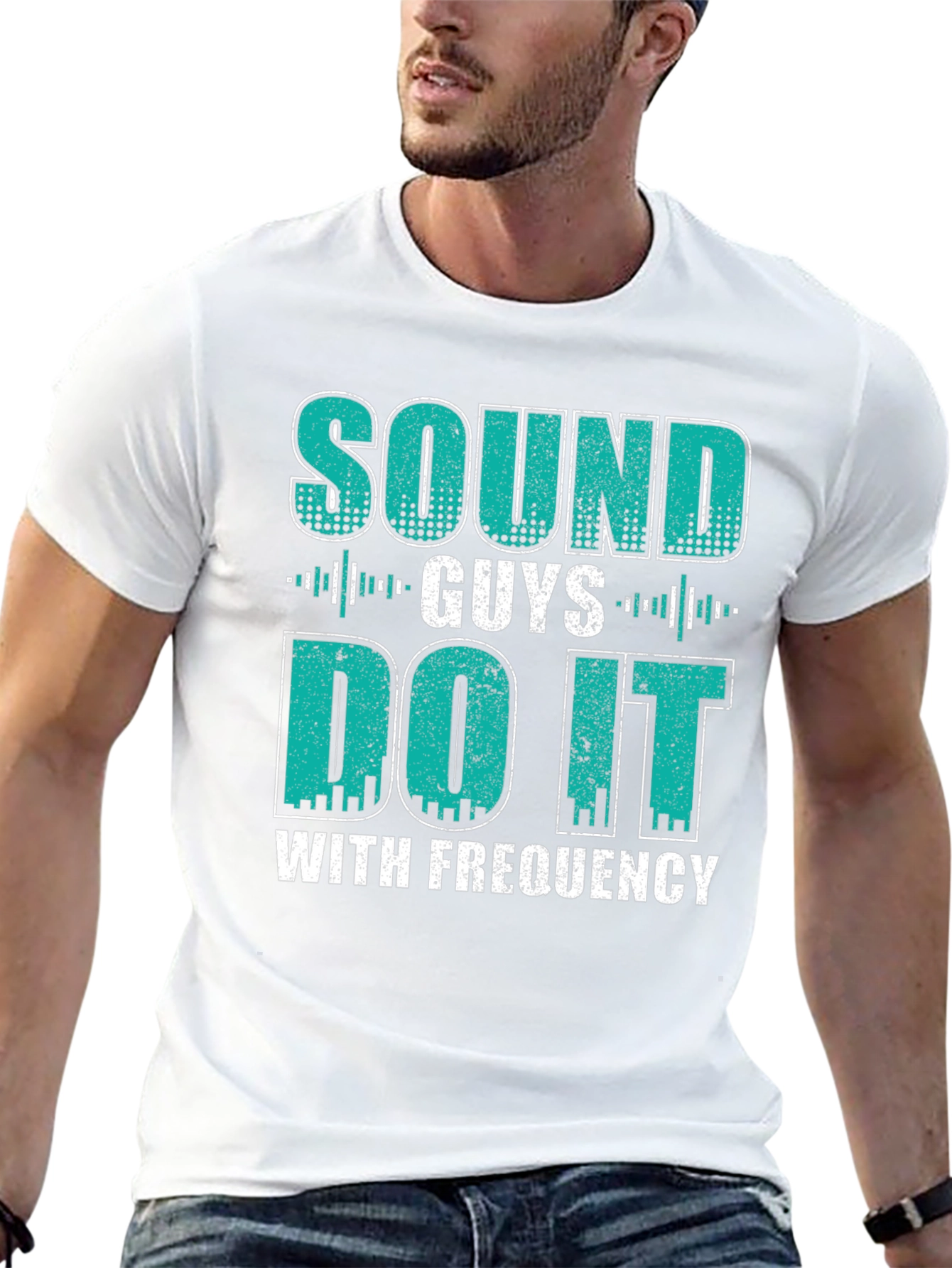 Sound Guys Frequency T-Shirt - Funny Audio Engineer Tee