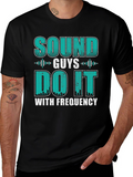 Sound Guys Frequency T-Shirt - Funny Audio Engineer Tee