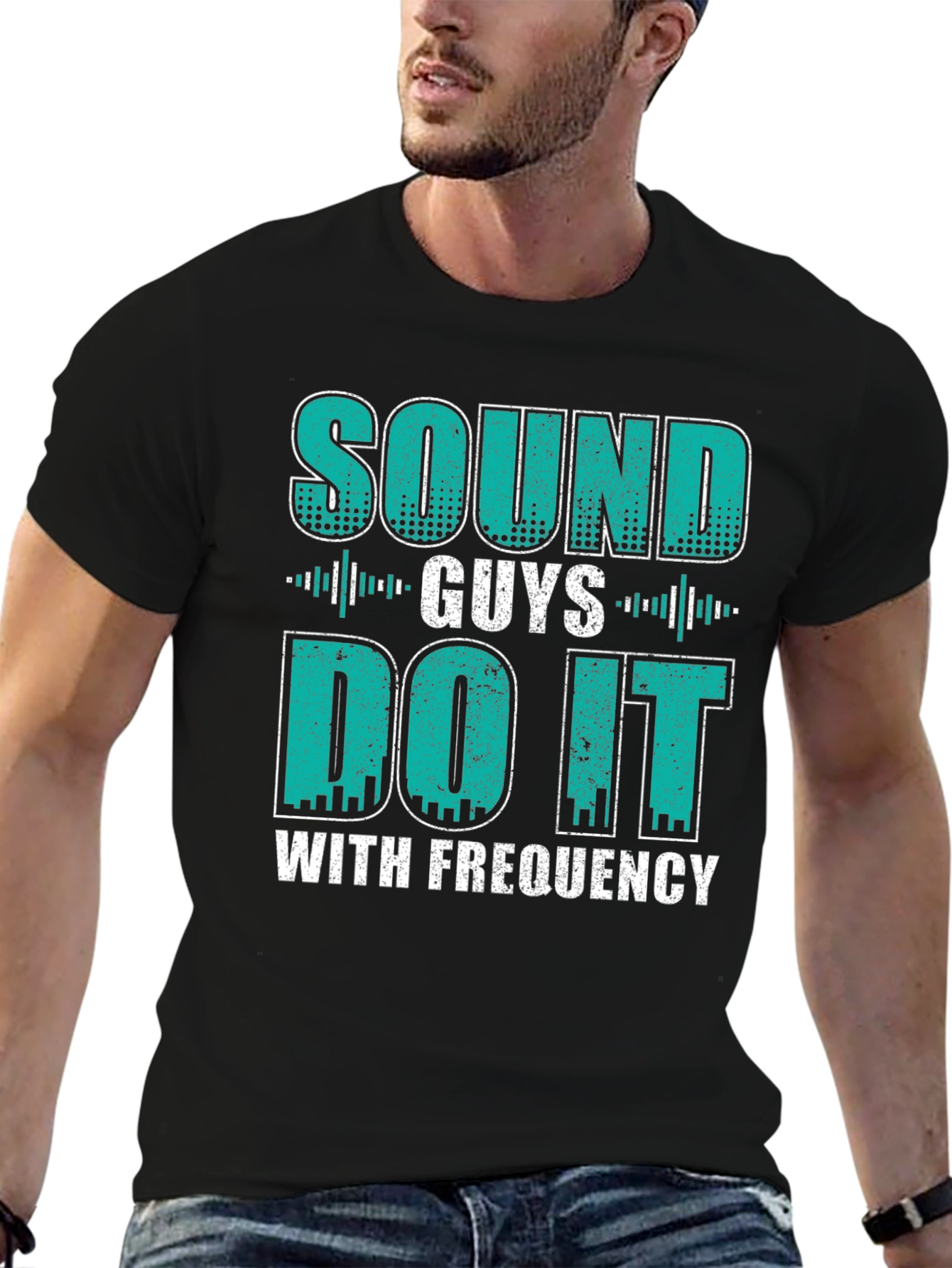 Sound Guys Frequency T-Shirt - Funny Audio Engineer Tee