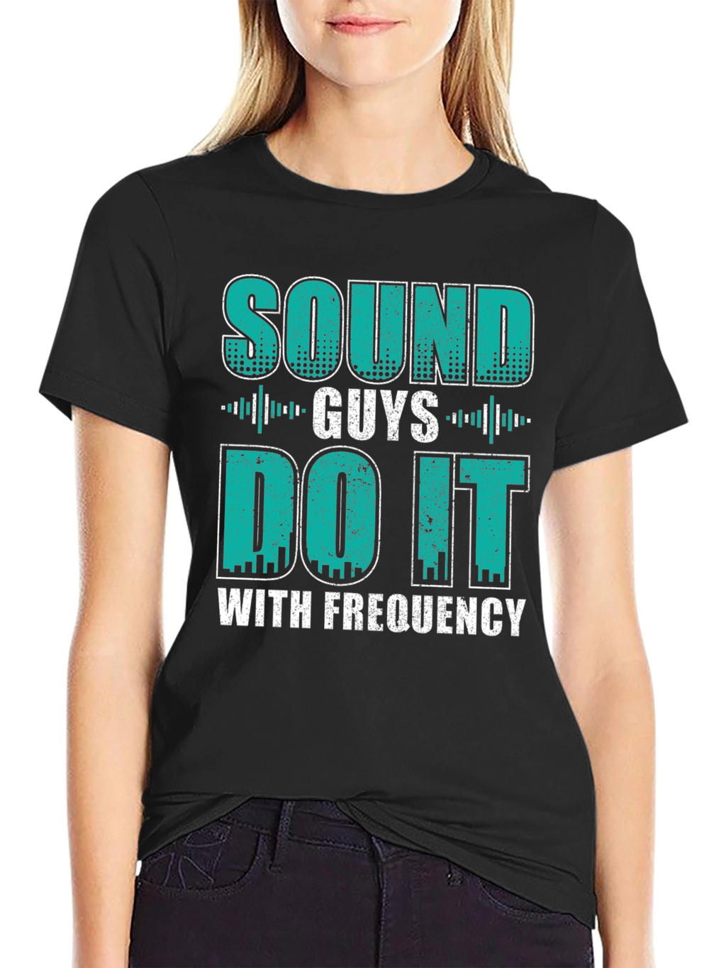 Sound Guys Frequency T-Shirt - Funny Audio Engineer Tee